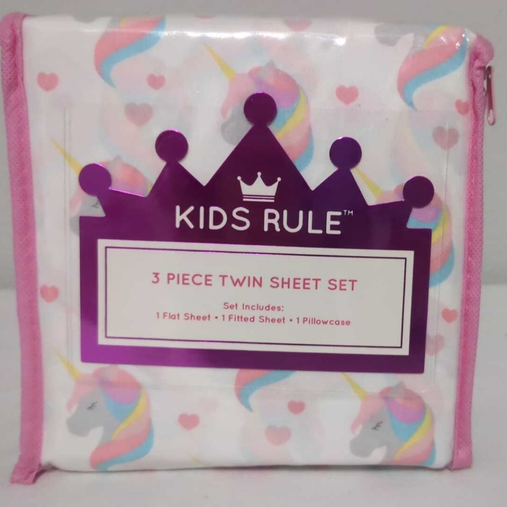 3-piece twin sheet set
